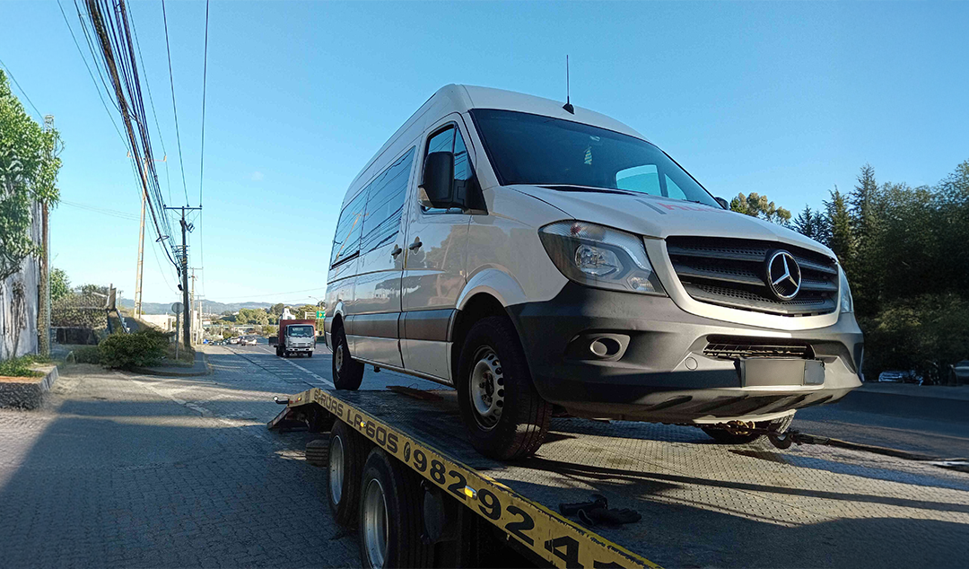 Traslado de camiones pequeños